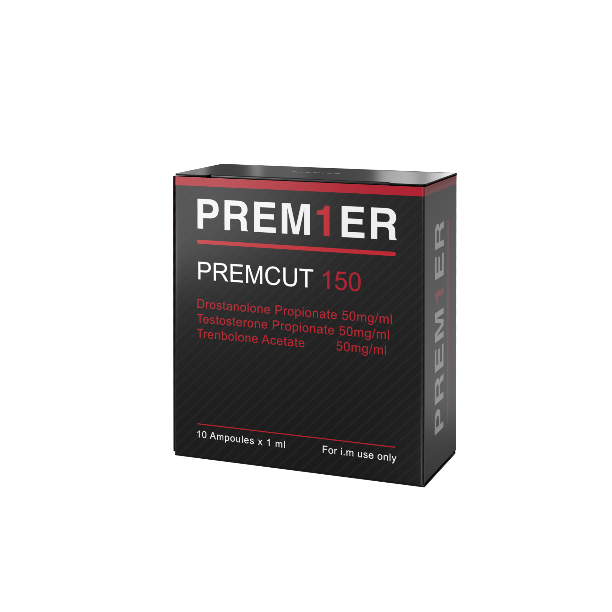 PREMCUT 150 — Drostanolone P. · Testosterone P. · Trenbolone A.